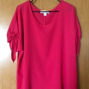 Micheal Kors coral blouse